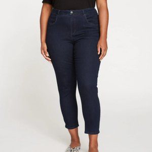 Universal Standard Seine High Rise Skinny Jeans 27 Inch - Dark Indigo (Size 10)